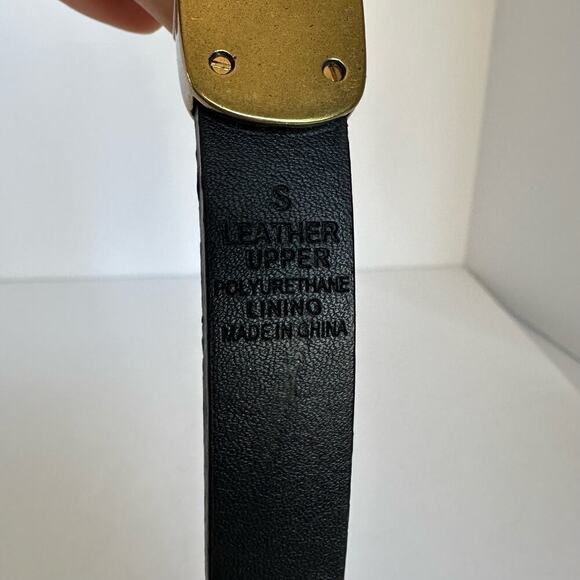 Coldwater Creek Leather Belt Animal Print Womens Size 34 - Picture 7 of 9